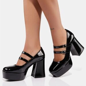 Delia*s by Dolls Kill “Admit I’m Right” Platform Mary Janes – Size 7 – Sold Out